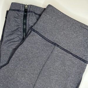 Lululemon Women's Size 8 Grey Capri Zip Leggings